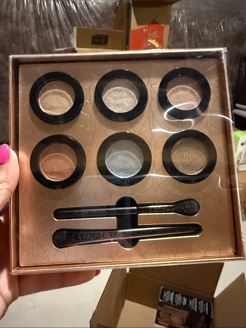 Urban Outfitters Shimmer Highlighter Palette in Champagne, Rose Gold, Bronze